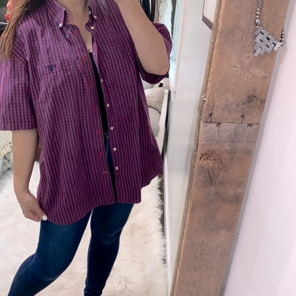 Barbour button down shirt size 3X